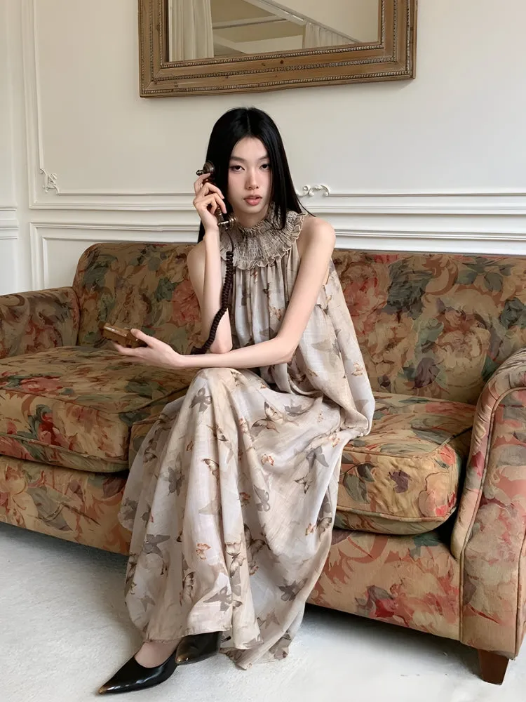 Y2K Butterfly Maxi Dress