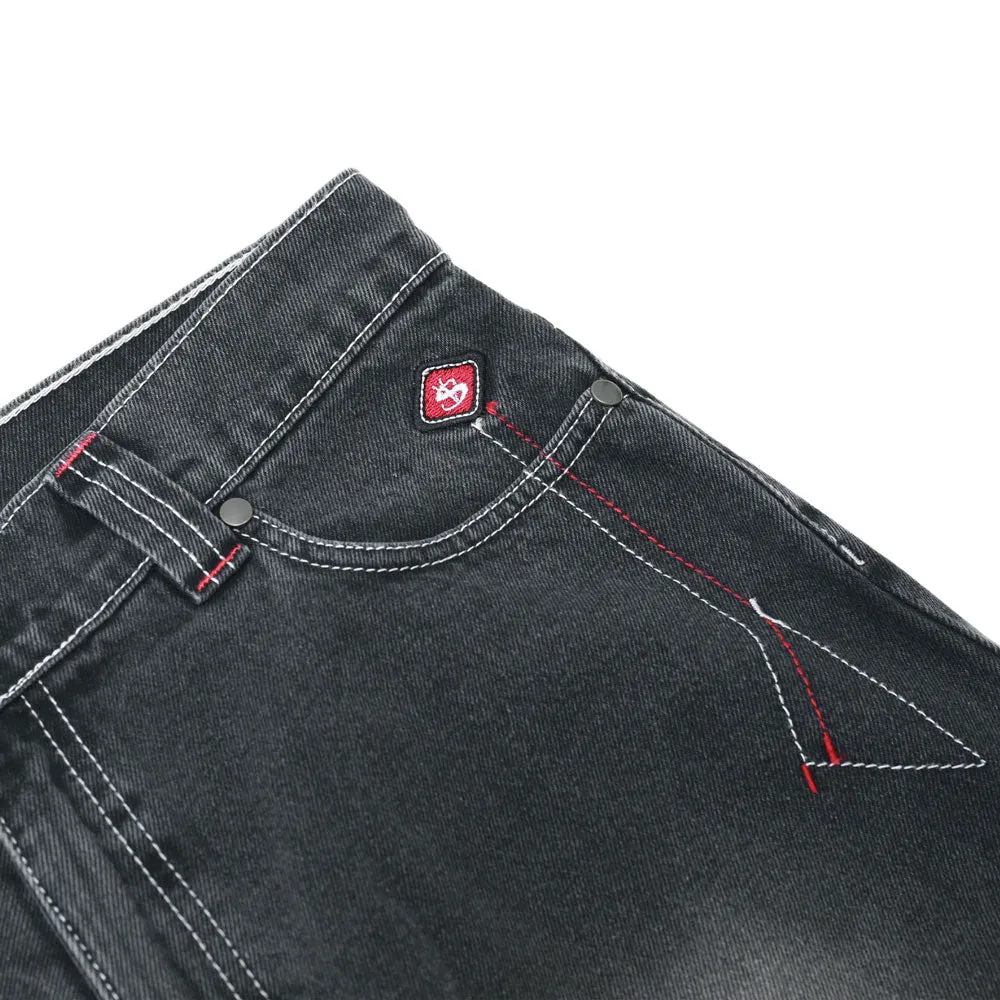 Yardsale 'Culture Phantasy' Jeans (Washed Black)
