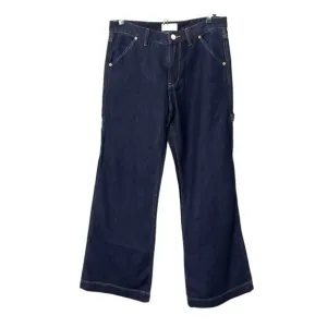 ZGY DENIM Relaxed Wide Leg Denim‎ Dark Wash Size 26