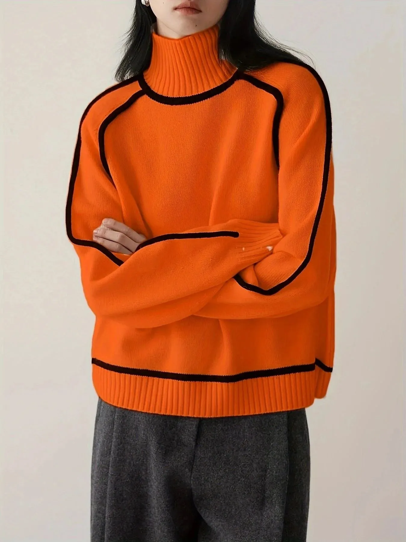 Zoe | Stylish Turtleneck Sweater